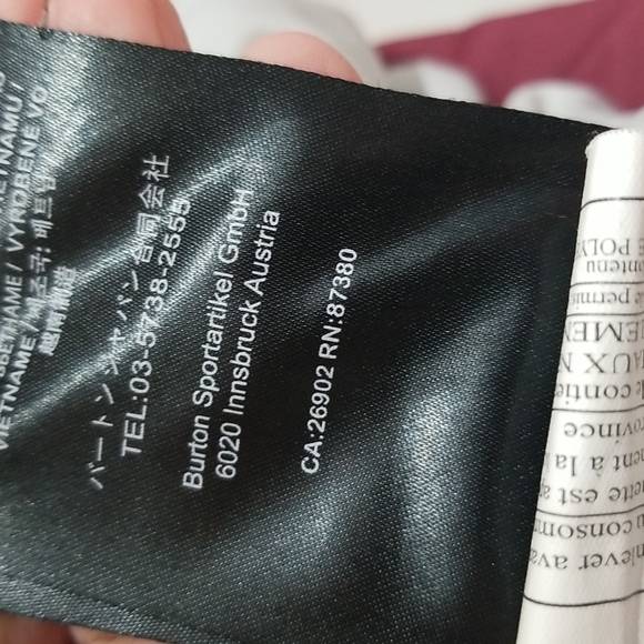 Burton Dryride ski snow jacket size Small - Picture 12 of 16